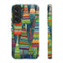 Knitted Christmas Trees - Impact Resistant Phone Case Samsung Galaxy S22 Glossy